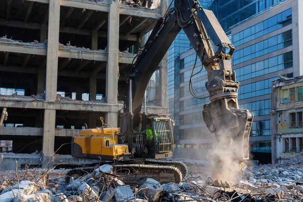 Apartment Building Demolition for New Developments